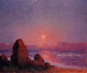 Sunset of the Breton Coast unknow artist